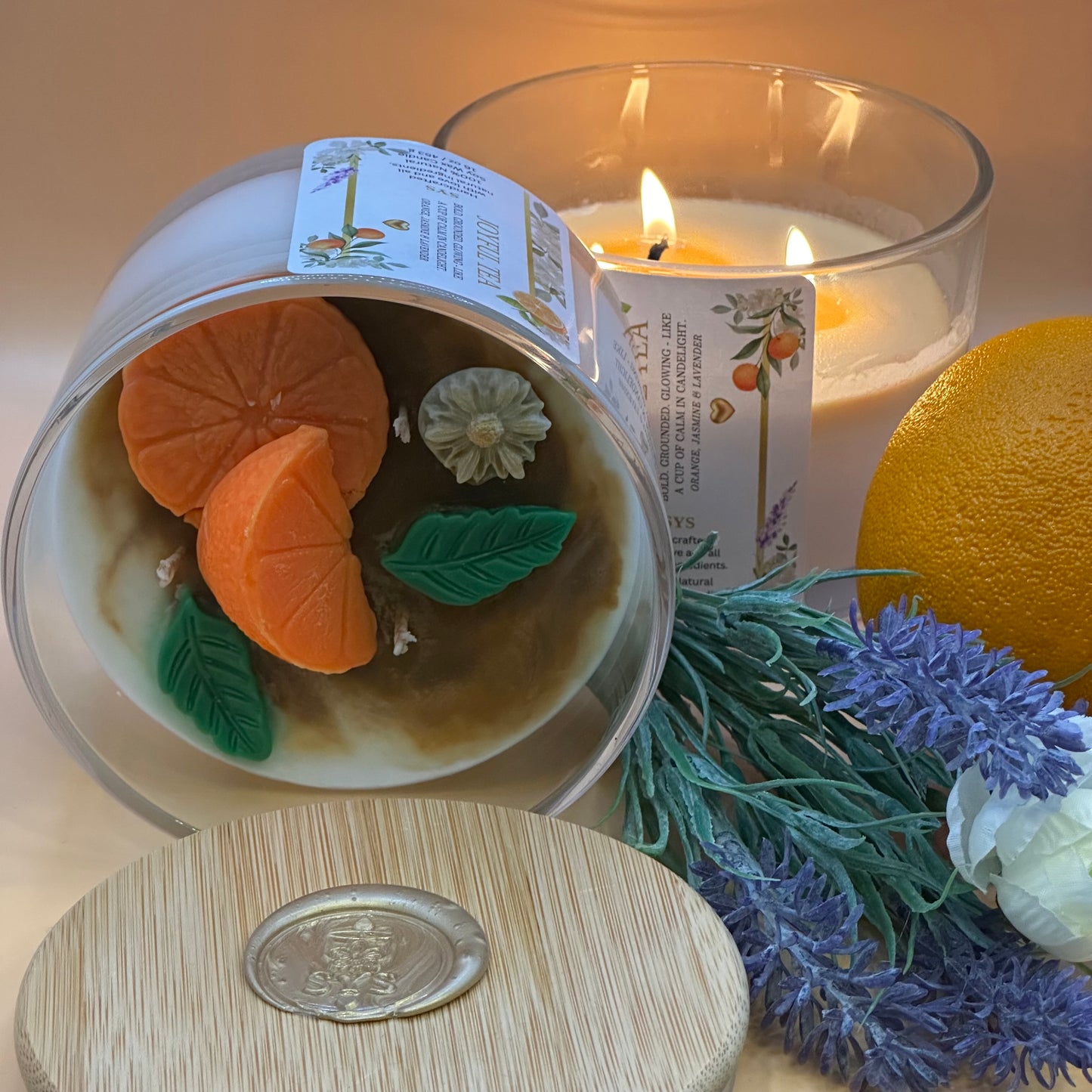 Joyful Tea Candle