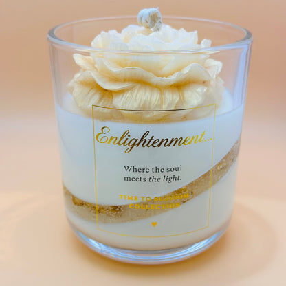 Enlightenment - Yoga & Meditation Candle